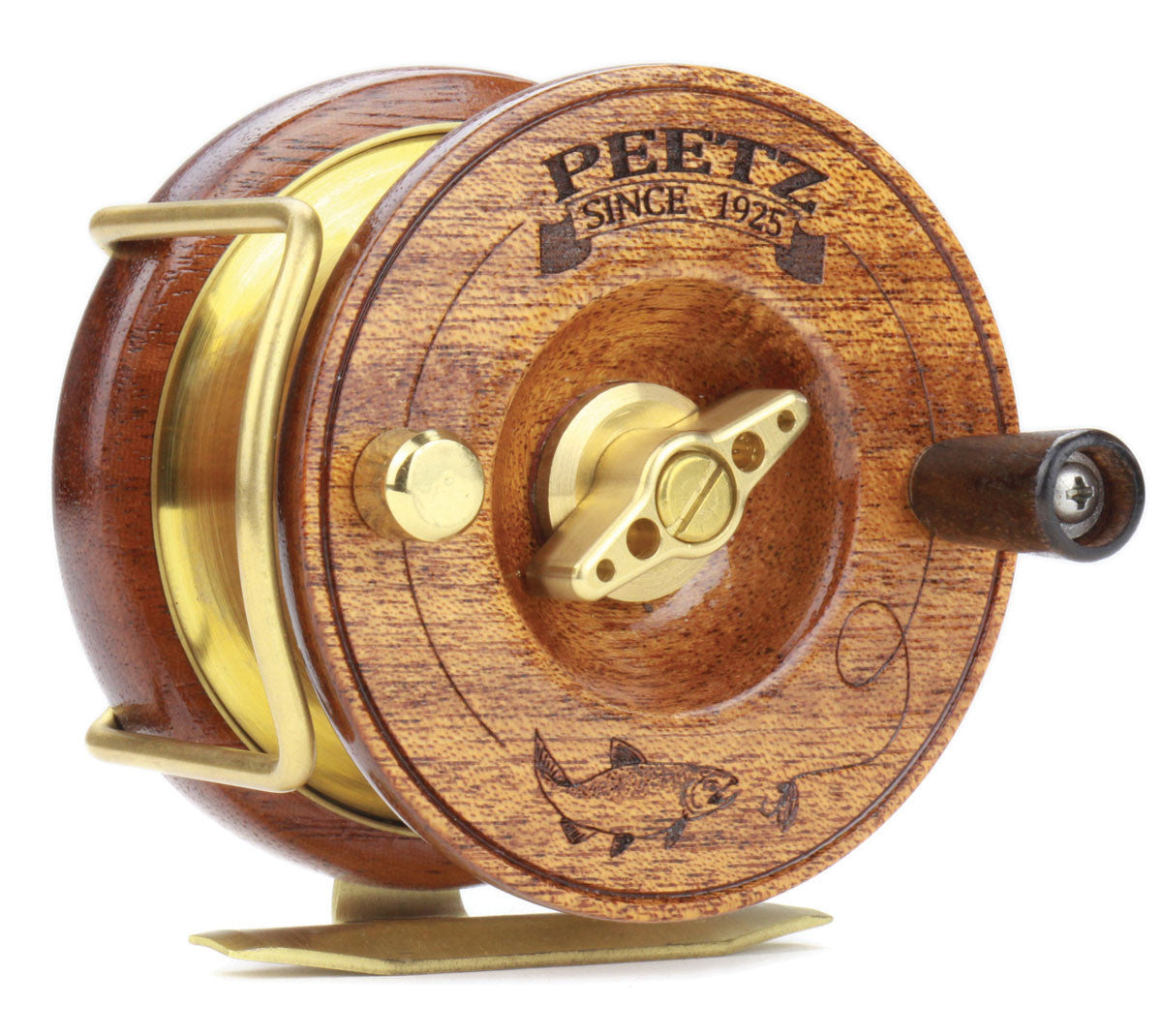 PEETZ 3" Fly Reel with Engraved Artwork
