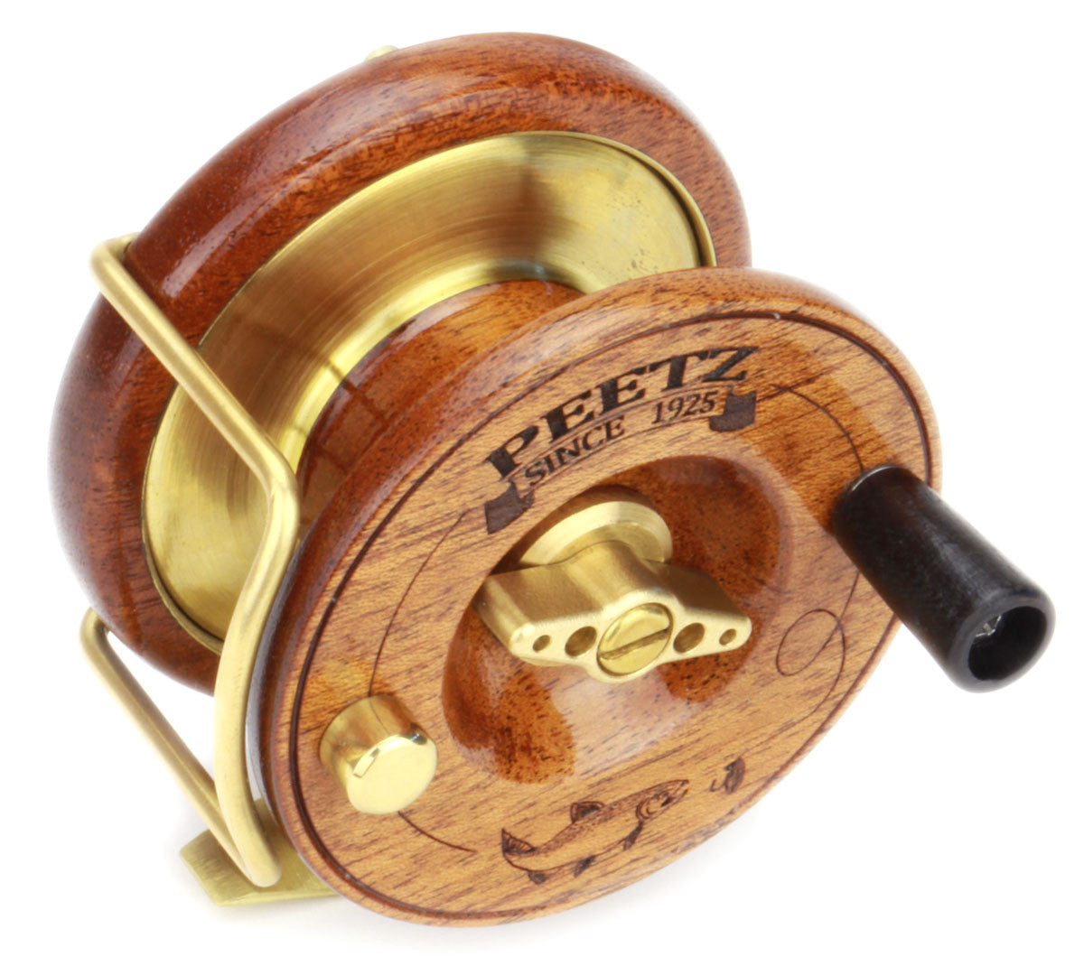 PEETZ Fly Reels offer a very comfortable knob and overall feel