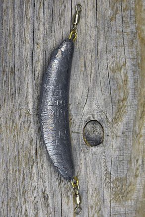 Lead Mooch (Banana) Sinker | PEETZ Outdoors Limited